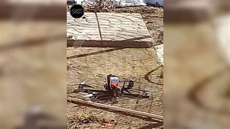 Дрон с примотанной коробкой упал на участок жительницы Подмосковья