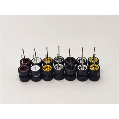 Hot Wheels Matchbox Rubber Tyre Spoke CE Deep Dish Long Axle Shopee Malaysia