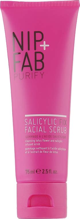 Exfoliante facial con ácido salicílico NIP FAB Salicylic Fix Scrub