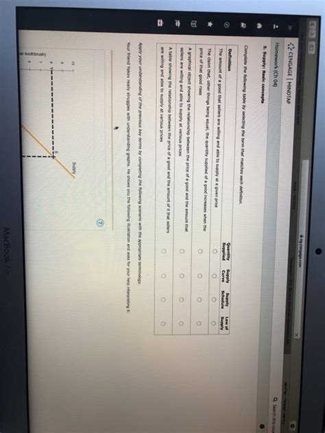 Solved 2 Cengage Mindtap Homework Ch 04 Appy Your Under