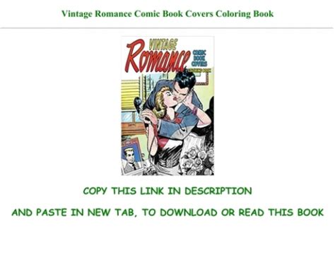 [download] Vintage Romance Comic Book Covers Coloring Book Full Acces