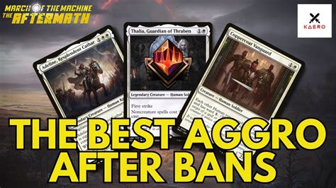 Wanna Win Send It Mono White Humans Deck Mtg Arena Mythic Rank