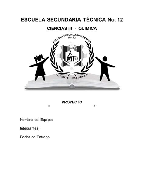 Formato Para Proyecto De Quimica PDF