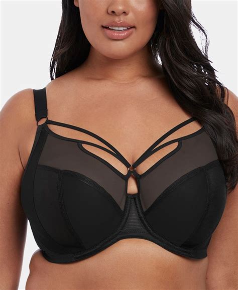 Elomi Full Figure Sachi Underwire Strappy Caged Bra El4350 Online Only