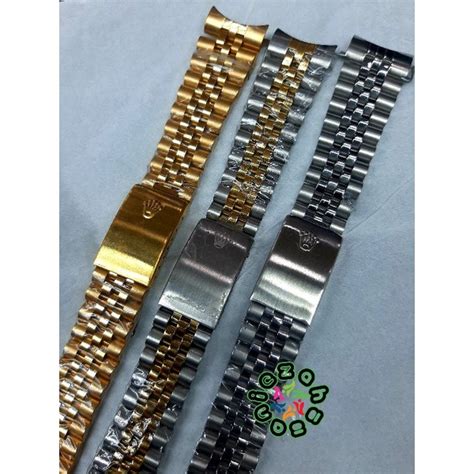 Jual Tali Strap Rantai Jam Rolex Date Just Steinles Stell Rantai Jam