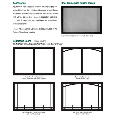 White Mountain Hearth Dvp Fp N Tahoe Direct Vent Premium Fireplace