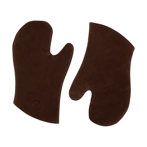 Witloft Leather Oven Gloves Set Of 2 Dark Brown Borough Kitchen