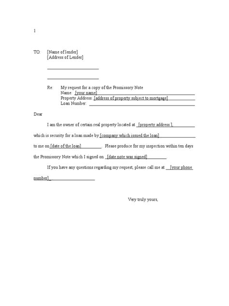 Pdf Letter To Lender Template Dokumen Tips