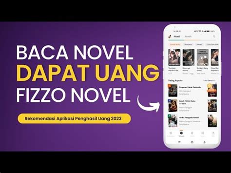 Cara Dapat Cuan Di Fizzo Novel Baca Novel Dibayar Saldo Dana Aplikasi