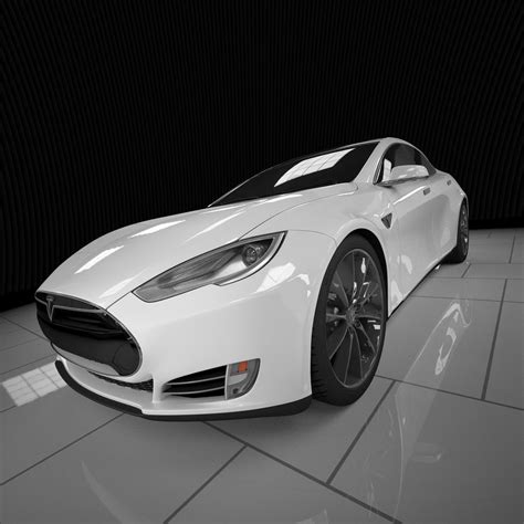 Tesla Model S 3d Model 48 Obj Ma Fbx 3ds Max Free3d