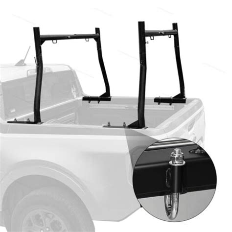 800lbs Steel Universal Pickup Truck Rack Adjustable Utility Ladder