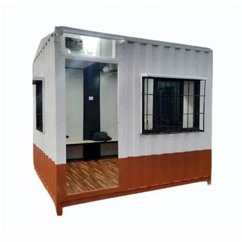 Mild Steel Rectangular Portable Office Cabin At Unit Ms