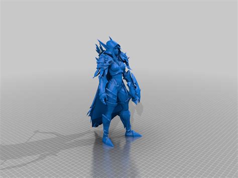 Free 3d File Wow Sylvanas With Bow 🏹 ・3d Print Design To Download・cults