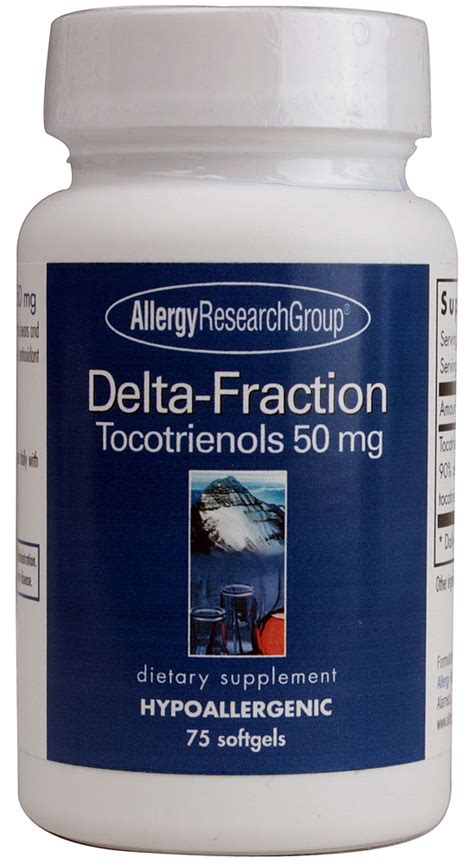 Allergy Research Group Delta Fraction Tocotrienols 50 Mg 75