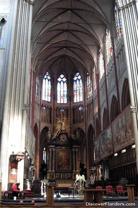 Saint Salvators Cathedral In Bruges