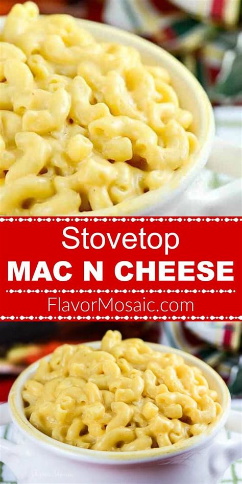 Stovetop Mac N Cheese Is The Quickest Creamiest And Cheesiest