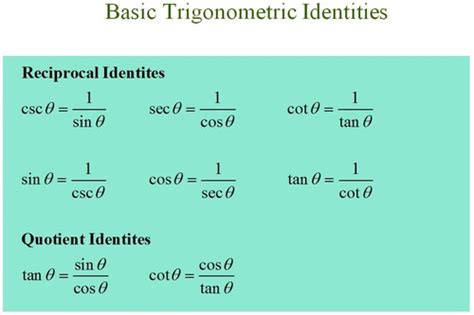 M Trigonometry Flashcards Quizlet