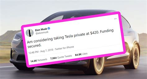 Tesla Sued By Jp Morgan For 162 Million Over Elon Musks Infamous