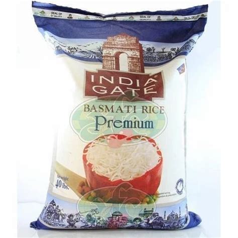 Polypropylene Multicolor Bopp Woven Bag For Rice Size Cm At Rs