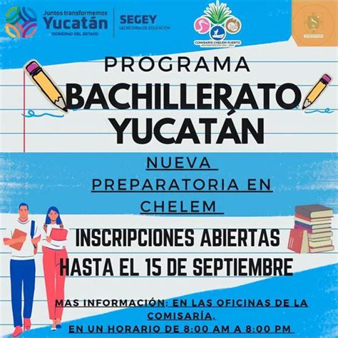 Hasta Este Viernes Hay Inscripciones Al Bachillerato Yucatán En 20