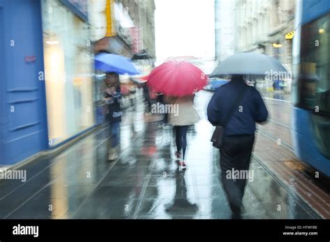 Rainy And Windy Hi Res Stock Photography And Images Alamy