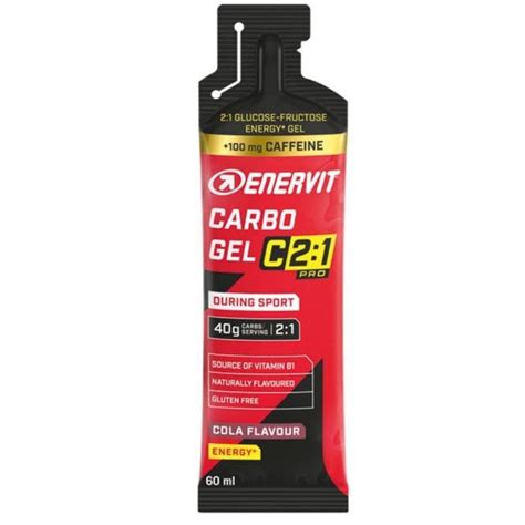 Enervit Carbo Gel C2 1 Pro Gel Energizzante Limone Con Sodio 60ml