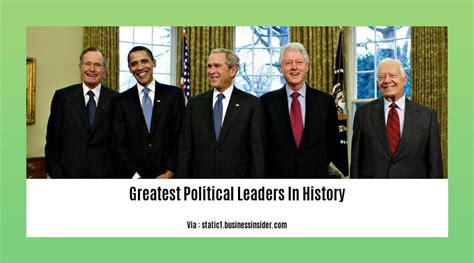 The Greatest Political Leaders in History: A Comprehensive Analysis