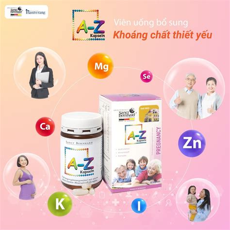 Viên uống Vitamin tổng hợp A Z Kapseln Sanct Bernhard Shopee Việt Nam