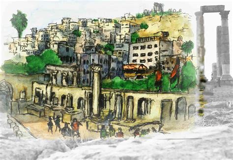 Amman Sketch | Art Tales