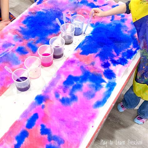 Easy Paper Towel Art For Preschoolers