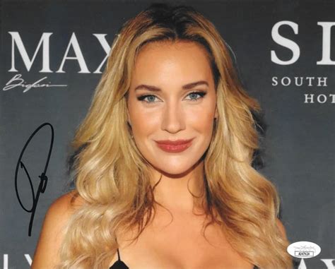 PAIGE SPIRANAC LPGA Golf Signed Hot 8x10 Photo Autographed 14 JSA Certified 57 61 PicClick UK