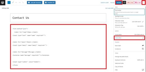 Comment Créer Un Formulaire Dans Wordpress Sans Plugins Wpade