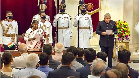 Jagdeep Dhankhar Sworn In As Th Vice President Of India