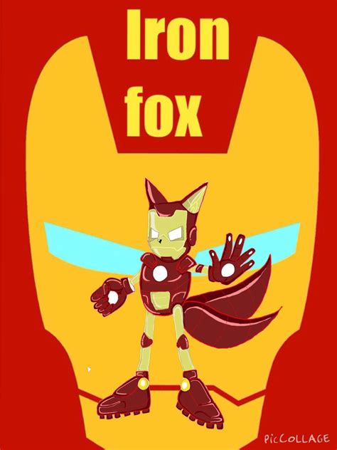 Tails the fox + iron man = iron fox | Iron man, Iron, Fan art