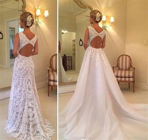 Luxury Mermaid Wedding Dresses With Detachable Train Soft Lace Sleeves