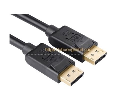 Cáp Displayport Sang Display Port đầu Mạ Vàng Dài 5m Hỗ Trợ 4k Cao Cấp