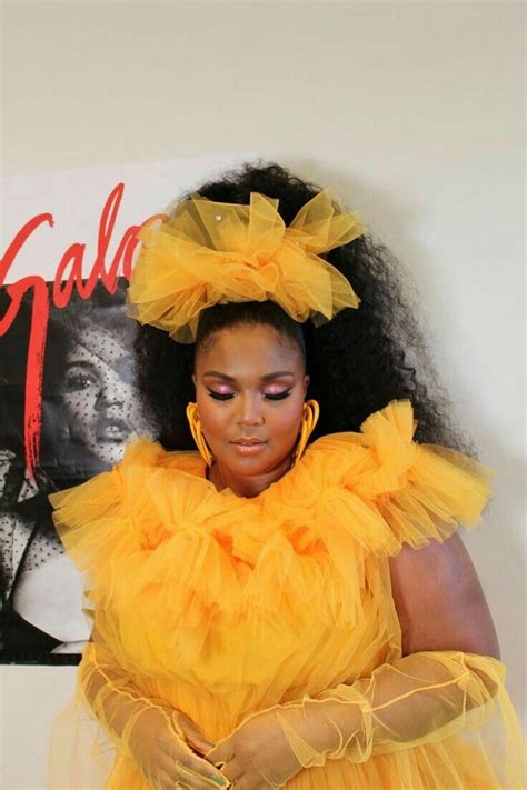 Lizzo Yellow Womens Fashion Plus Size Fashion Girl Celebrities