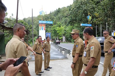 Pj Wali Kota Kotamobagu Tinjau Tapal Batas