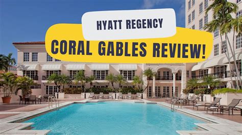 Hyatt Regency Coral Gables Full Tour Review Great Hotel In The