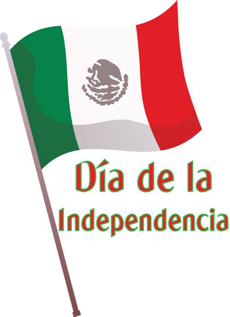 Mexico Independence Day Logo Font Flag of Mexico for Mexican Independence Day for Mexico ...