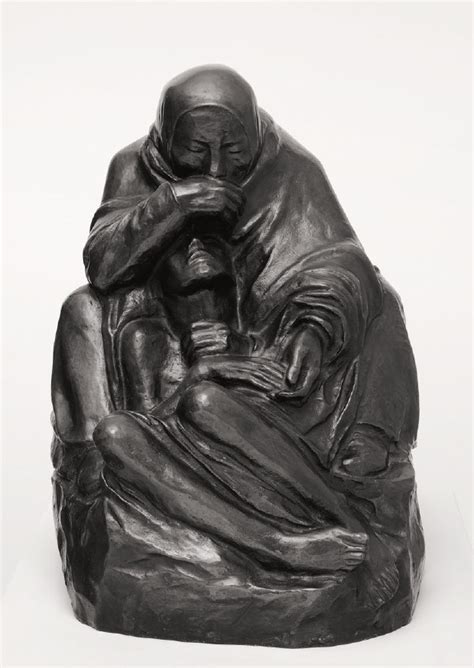 K28 Mutter mit totem Sohn Pietà 1937 38 Käthe Kollwitz Museum Berlin