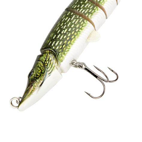 X Cm G Lifelike Multi Jointed Segement Pike Muskie Fishing Lure