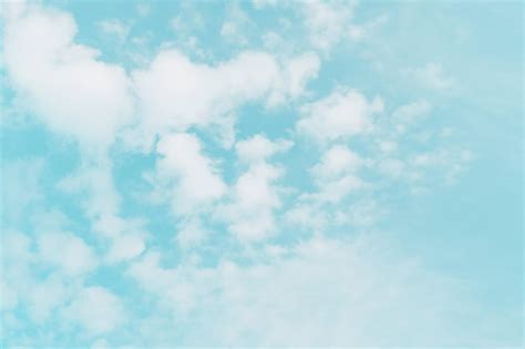 Premium Photo Abstract Pastel Blue Sky With White Cloud Background