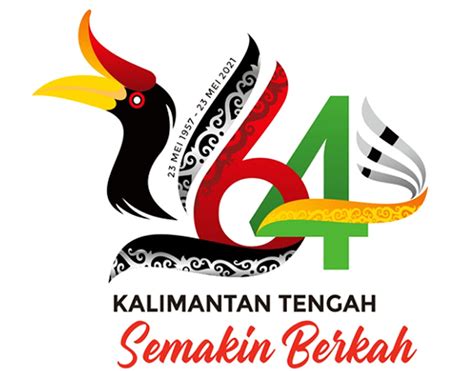 Setda Prov Kalteng Logo Dan Tema Peringatan Hari Jadi Ke Provinsi