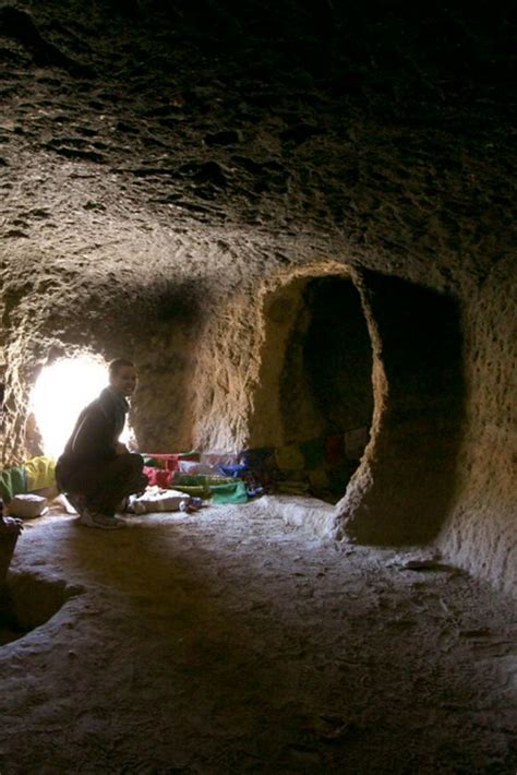 Archaeological Mystery 10 000 Caves Were Dug Into The Himalayas Over 2