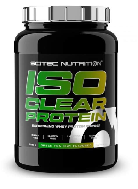 ᐉ Протеин Scitec Nutrition Iso Clear Protein 1025 г 41 порций Green Tea ...