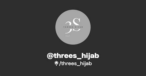 Threes Hijab Instagram TikTok Linktree