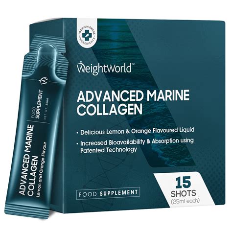 Marine Collagen Liquid 5000mg X 15 Rejuvenated Collagen Shots Per Box