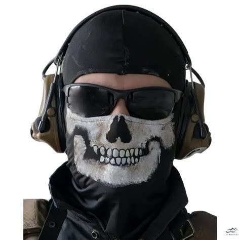 Маска Гоуста из Call of Duty, маска гоустфейса, череп , балаклава ...