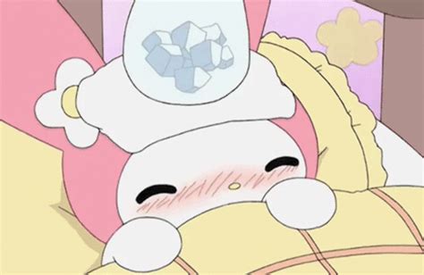 My Melodys Sick Anime Manga Hello Kitty My Melody Hello Kitty